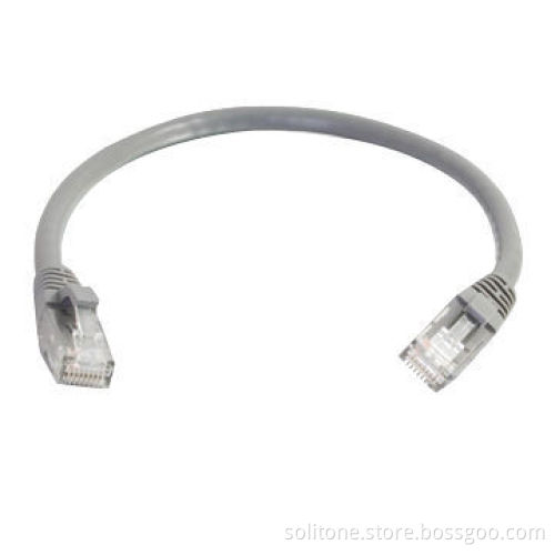 Cat6 UTP Patch Cords in Various Colors and Length, Gold Plated Connectors